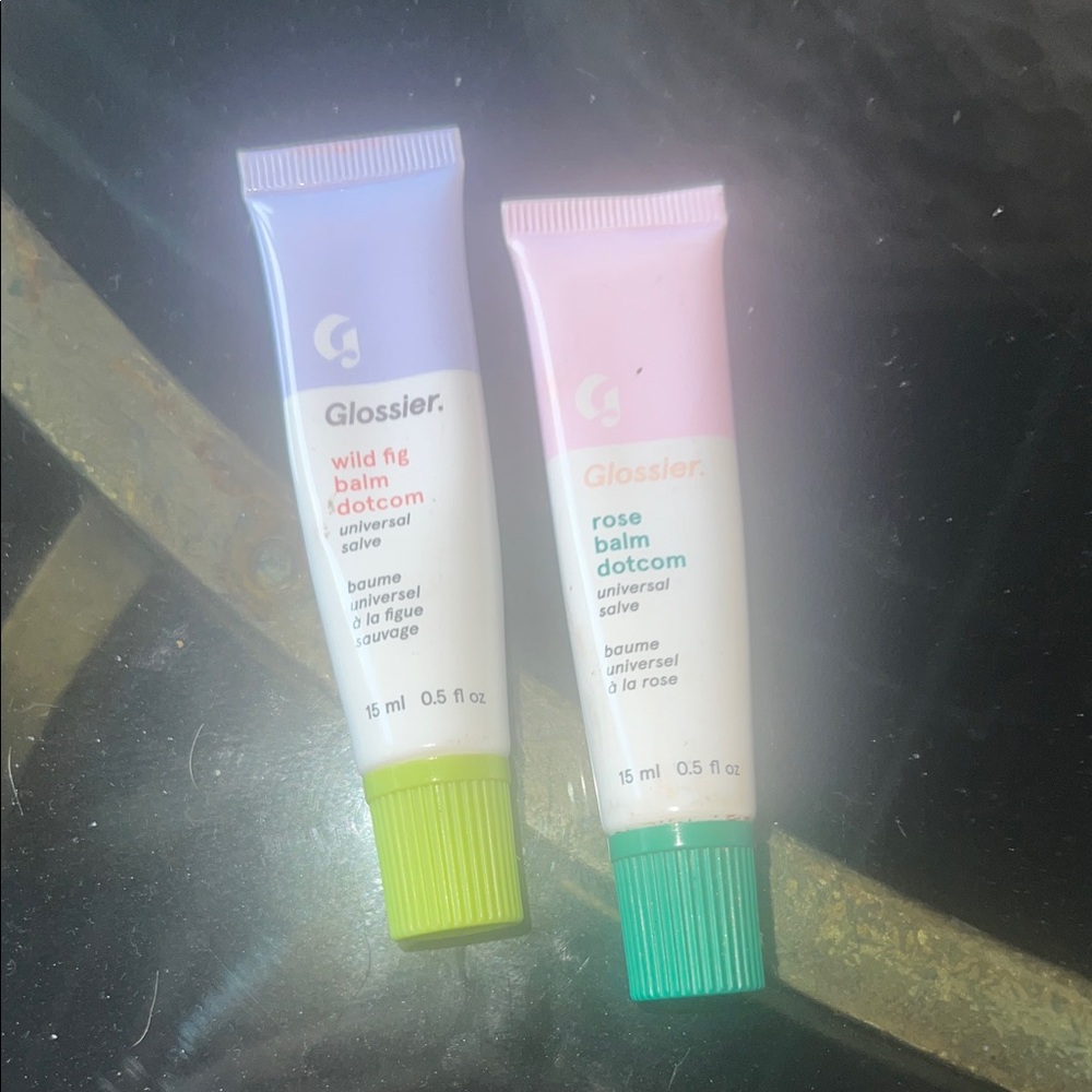 Glossier Balm Dotcom Set - Wild Fig and Rose